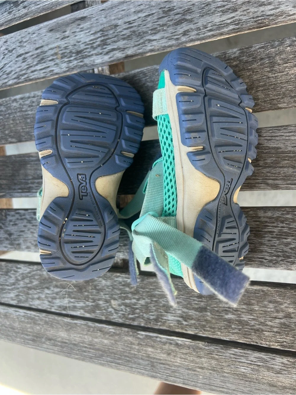 Teva Kids Aqua Mesh Sandals - Mint Teal